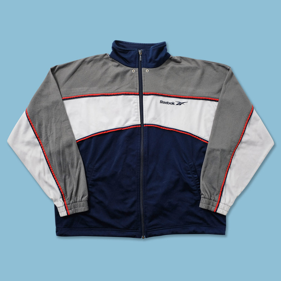 Vintage Reebok Track Jacket Large 