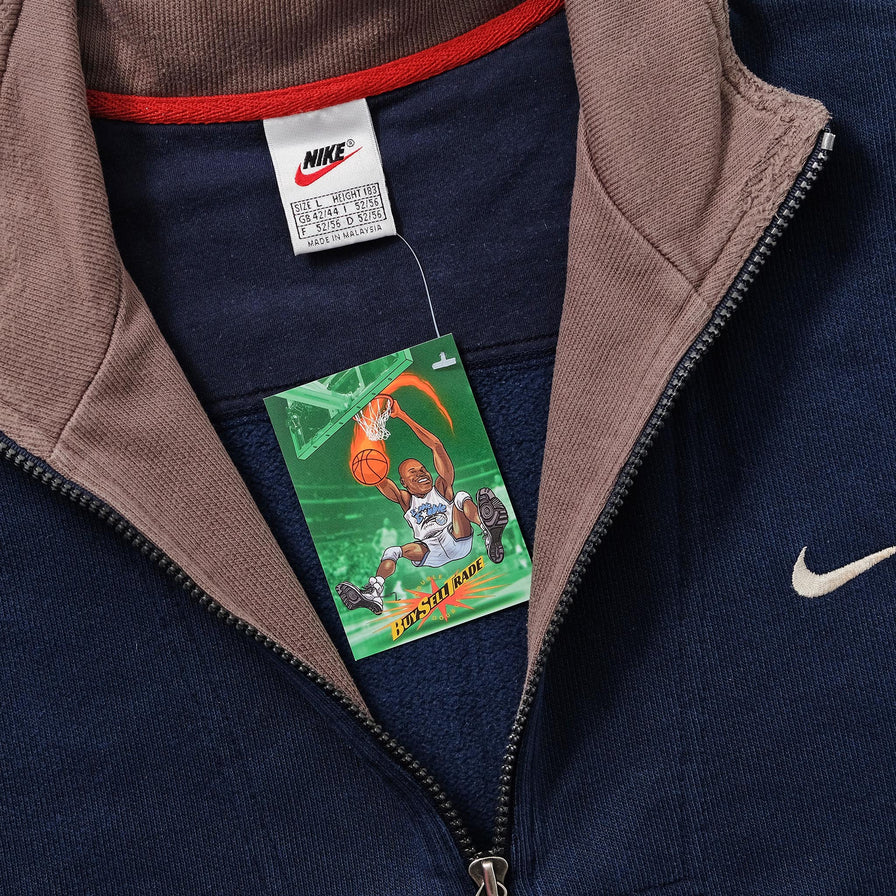Vintage Nike Q-Zip Sweater Large 