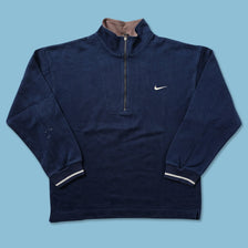 Vintage Nike Q-Zip Sweater Large 