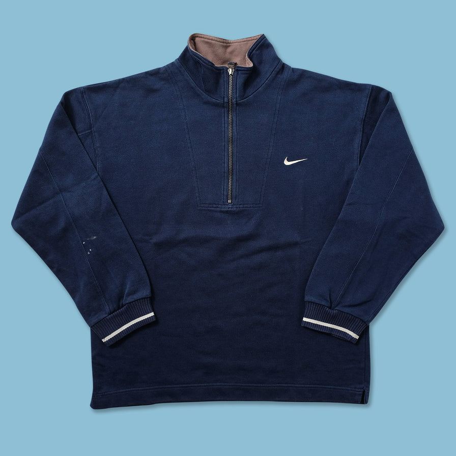 Vintage Nike Q-Zip Sweater Large 