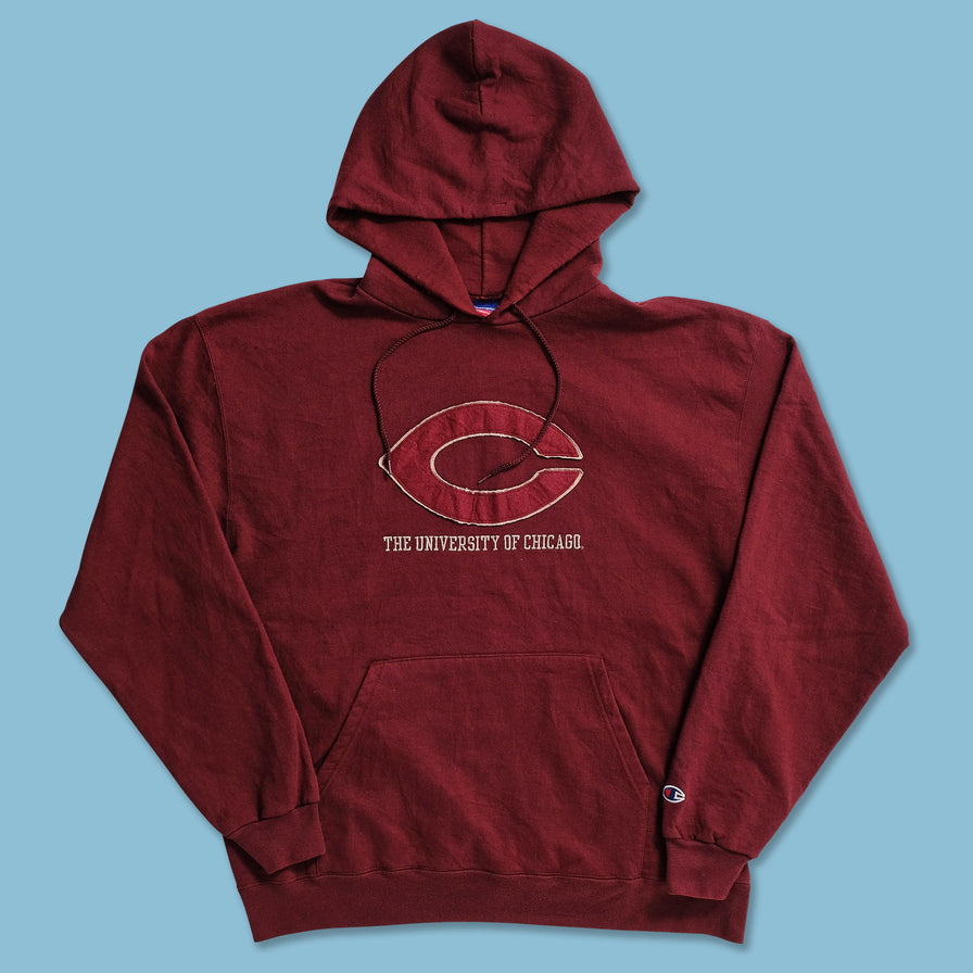 Vintage Champion University of Chicago Hoody XLarge 