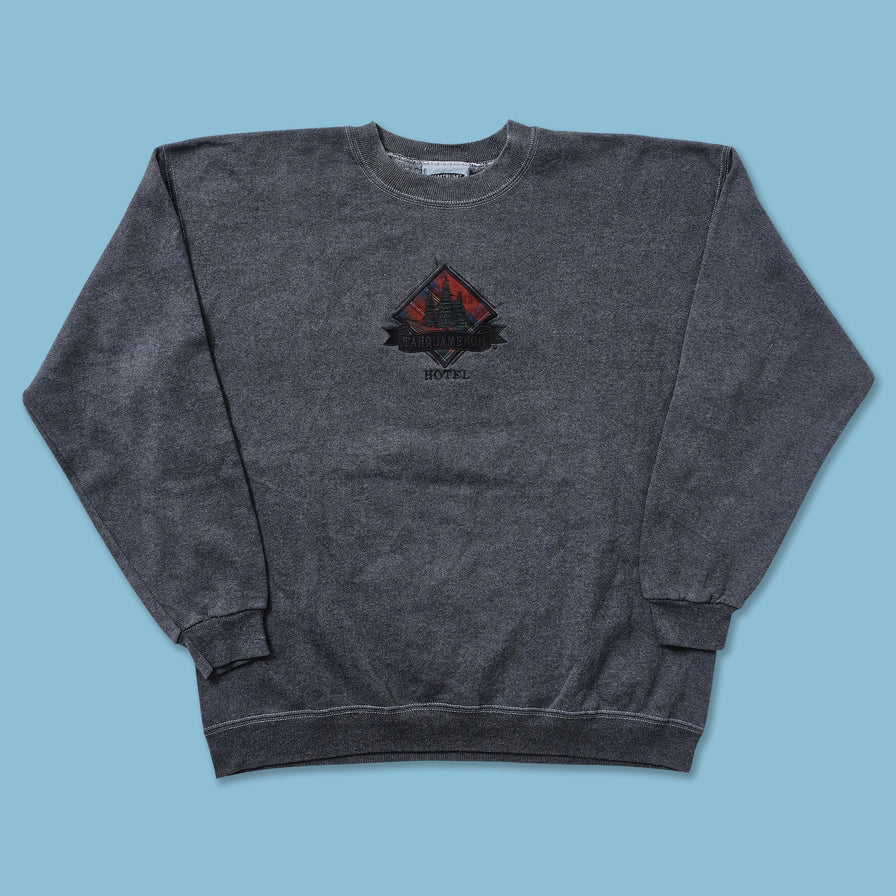 Vintage Tahquamenon Hotel Sweater Large 