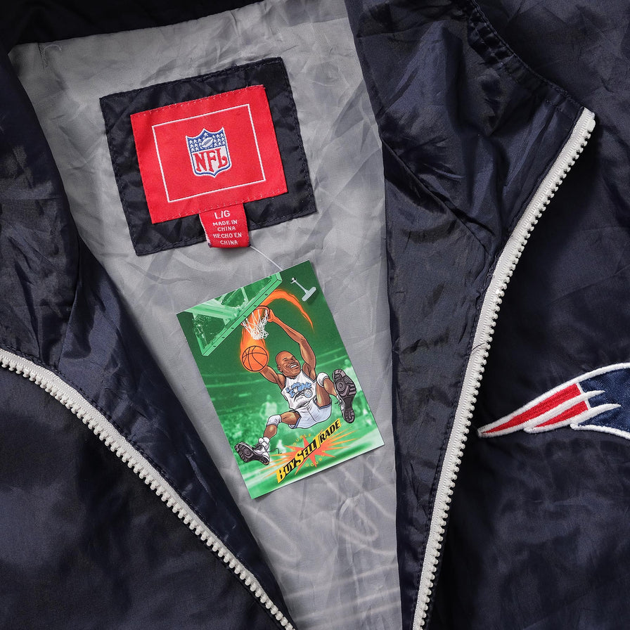 Vintage New England Patriots Track Jacket XLarge 