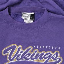 Vintage Puma Minnesota Vikings Sweater Small