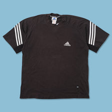 Vintage adidas V-Neck T-Shirt Large 