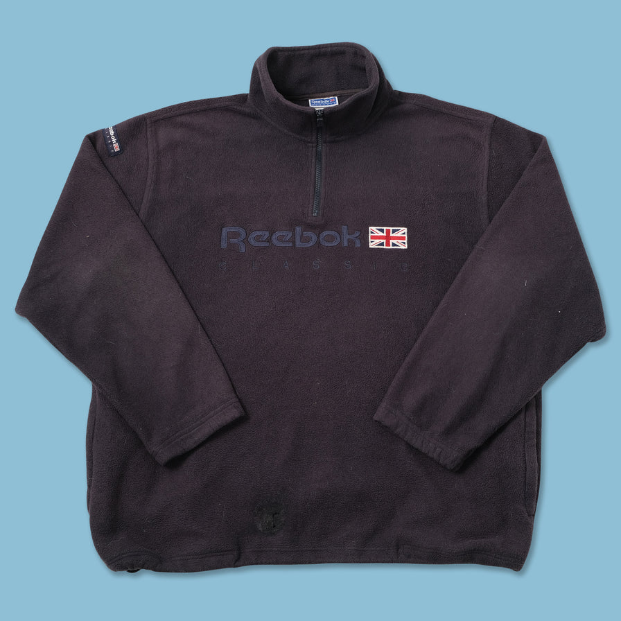 Vintage Reebok Classic Q-Zip Fleece XXLarge 