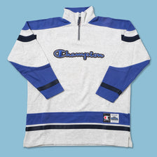 Vintage Champion Q-Zip Sweater Medium 
