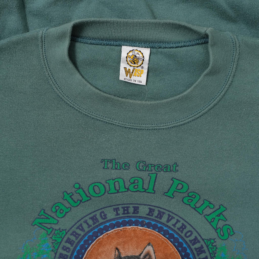 Vintage National Parks Sweater XLarge 