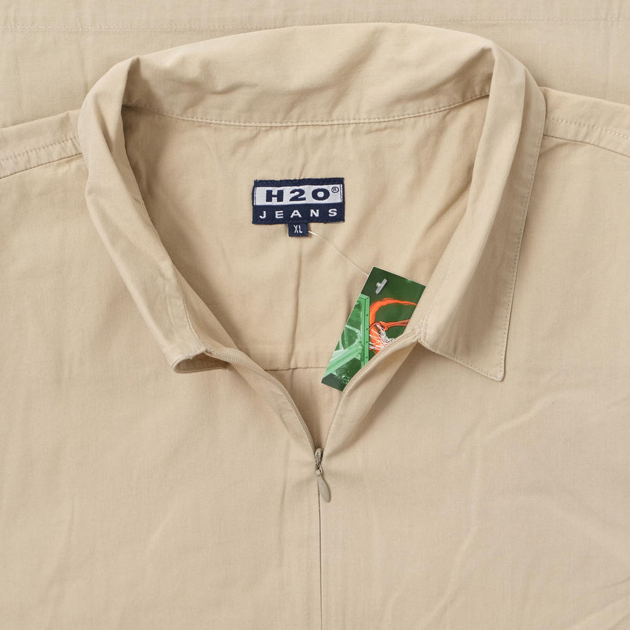 Vintage H2O Q-Zip Shirt XLarge 