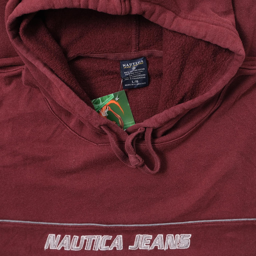 Vintage Nautica Jeans Hoody Large 