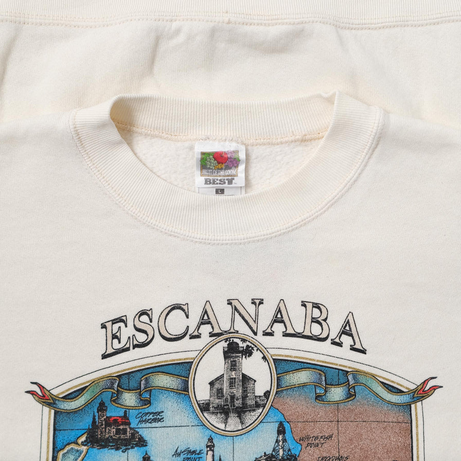 Vintage Michigan Sweater Large 