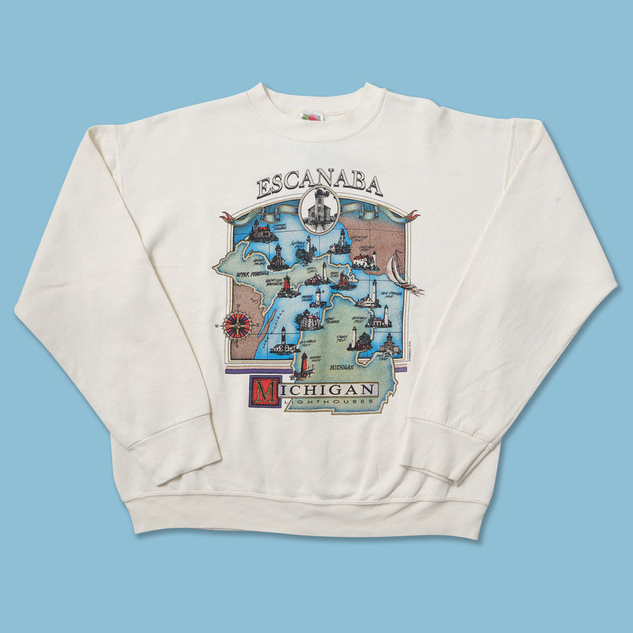 Vintage Michigan Sweater Large 