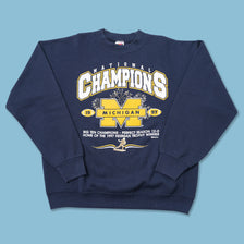 Vintage 1997 Michigan Wolverines Sweater Large 