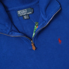 Vintage Polo Ralph Lauren Q-Zip Sweater Medium 