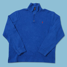 Vintage Polo Ralph Lauren Q-Zip Sweater Medium 