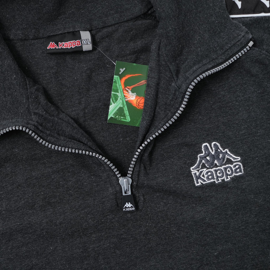 Vintage Kappa Q-Zip Sweater XLarge 