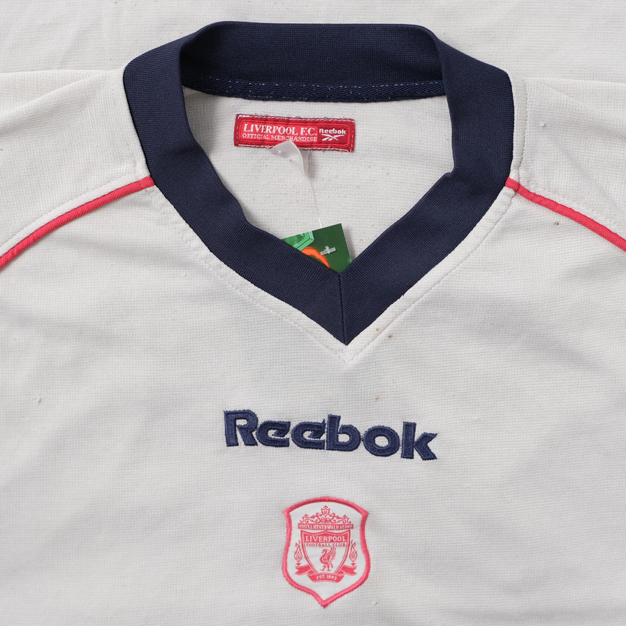 Vintage Reebok FC Liverpool Jersey Large 