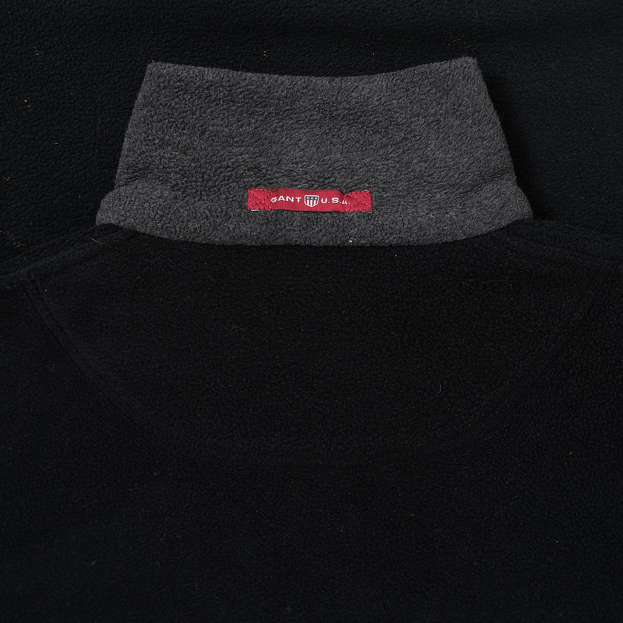 Vintage Gant Q-Zip Fleece Medium 