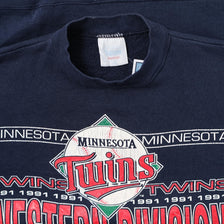 Vintage 1991 Minnesota Twins Sweater Medium 