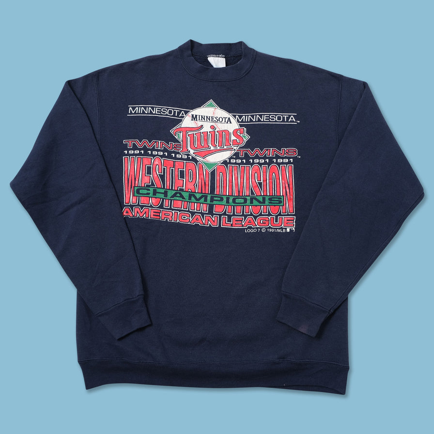Vintage 1991 Minnesota Twins Sweater Medium 