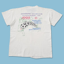 Vintage 1990 Atlanta Mannheim Soccer T-Shirt Medium 