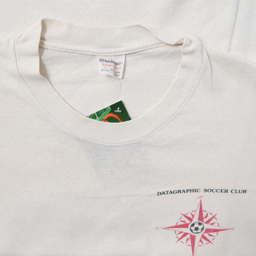 Vintage 1990 Atlanta Mannheim Soccer T-Shirt Medium 