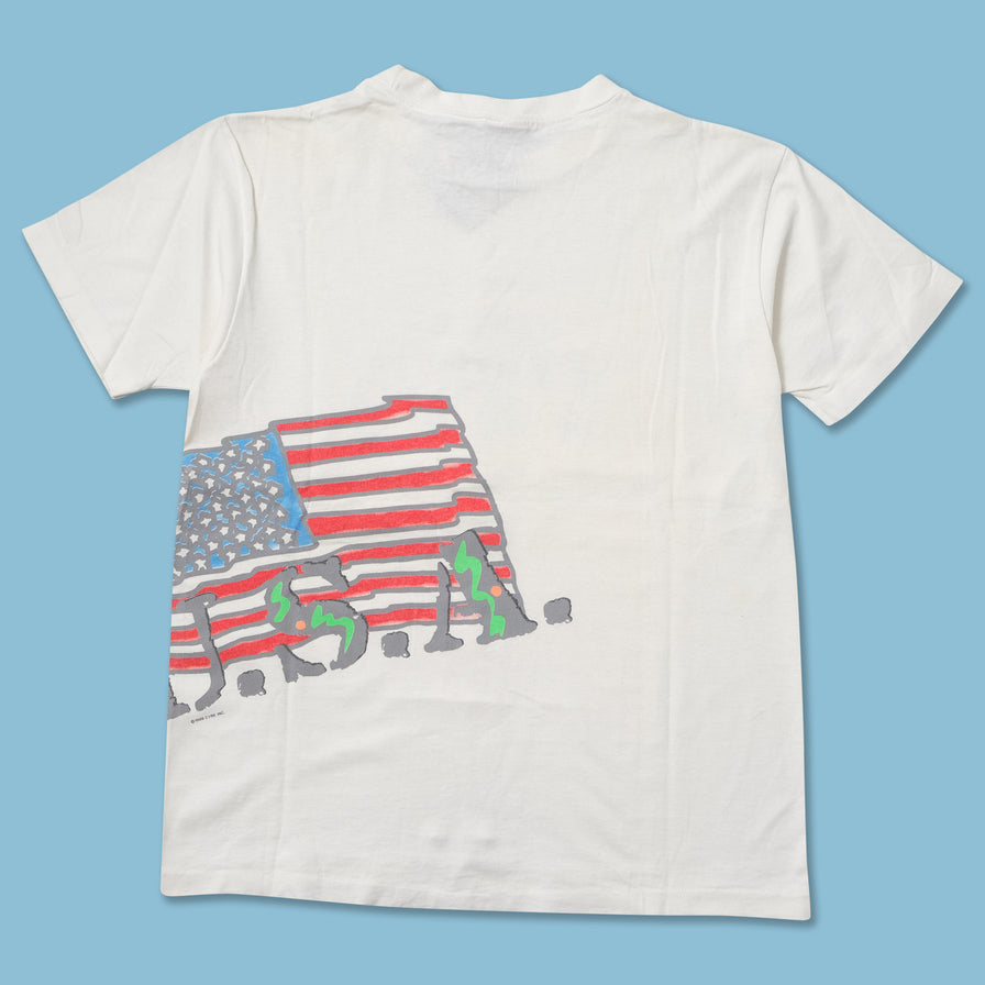 Vintage Soccer T-Shirt Medium 