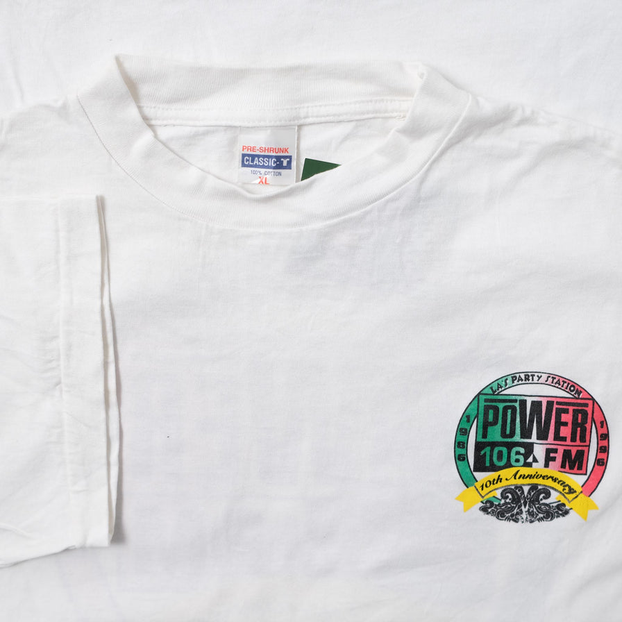 Vintage 1996 Power 106 FM T-Shirt XLarge 