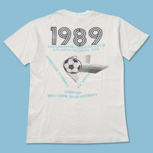 Vintage 1989 Atlanta Mannheim Soccer T-Shirt Small 