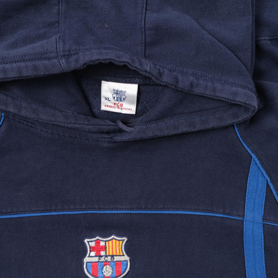 Vintage FC Barcelona Hoody XLarge 