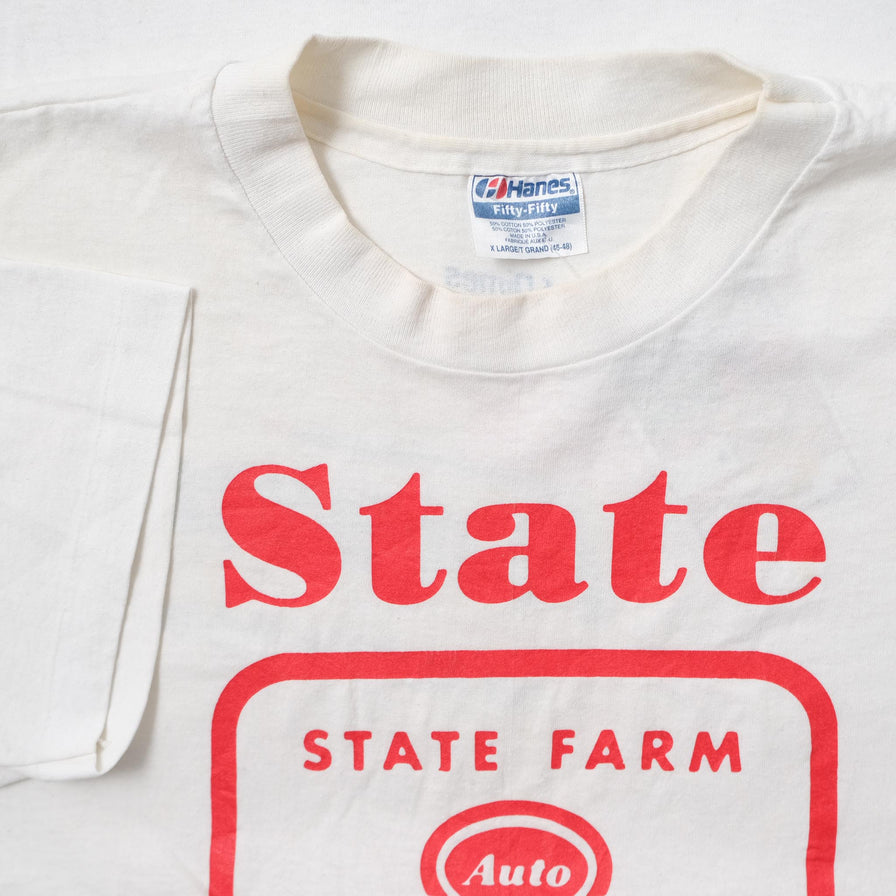 Vintage State Farm T-Shirt XLarge 
