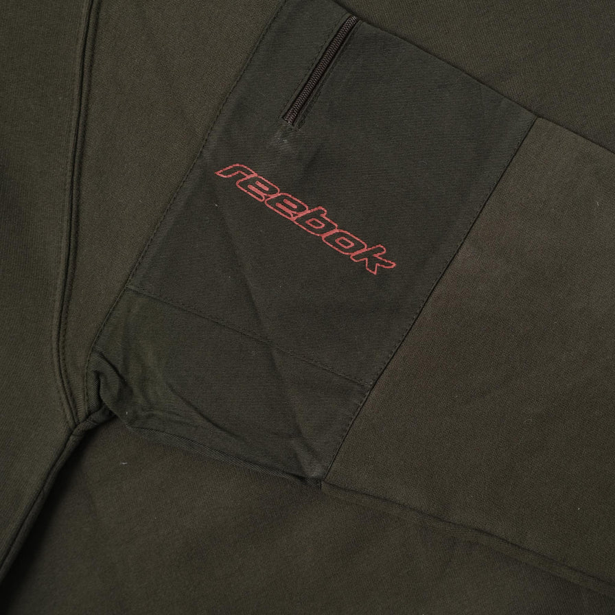 Vintage Reebok V-Neck Sweater Medium 