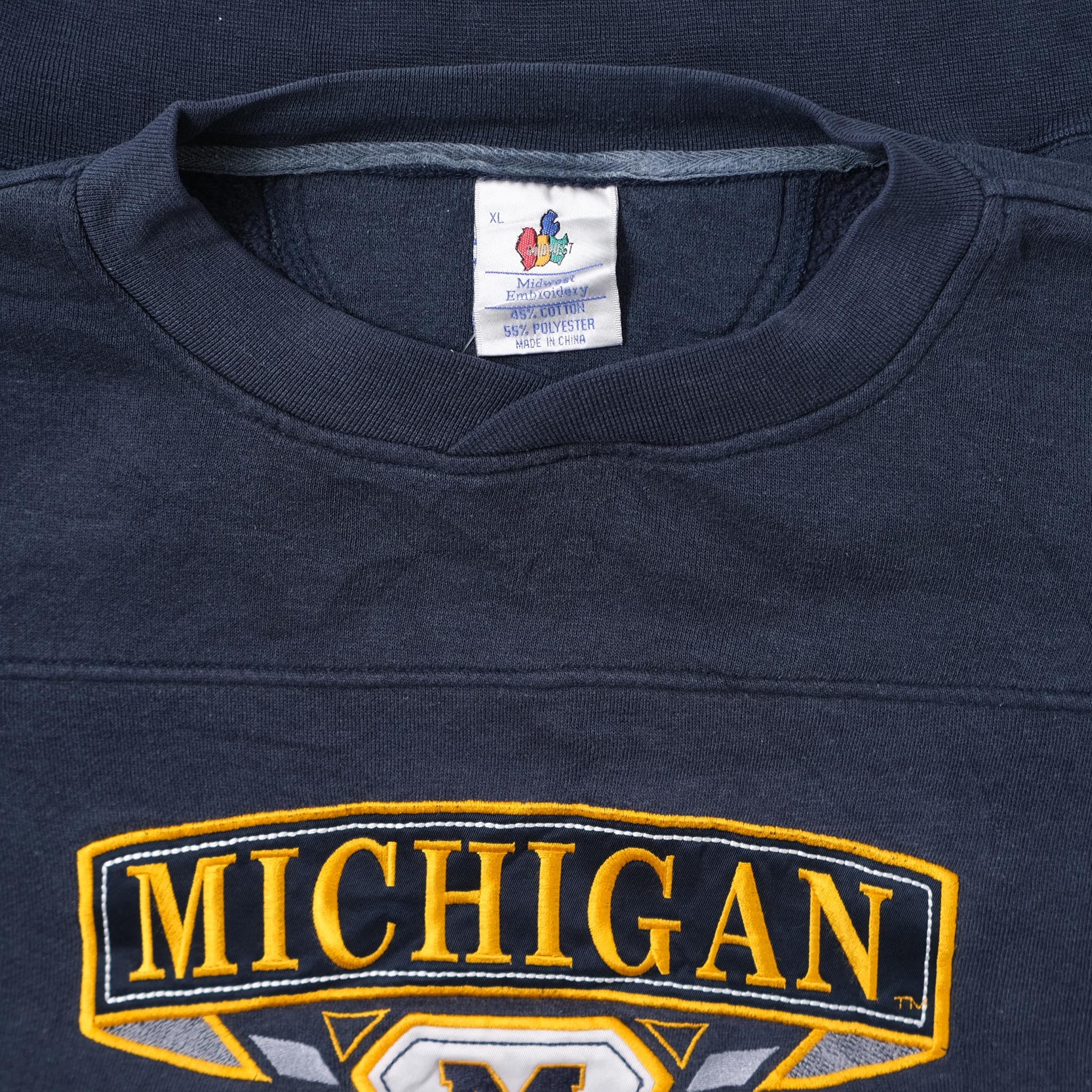 Vintage Michigan Wolverines Sweater XLarge | Double Double Vintage