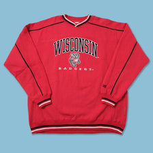 Vintage Wisconsin Badgers Sweater XLarge 