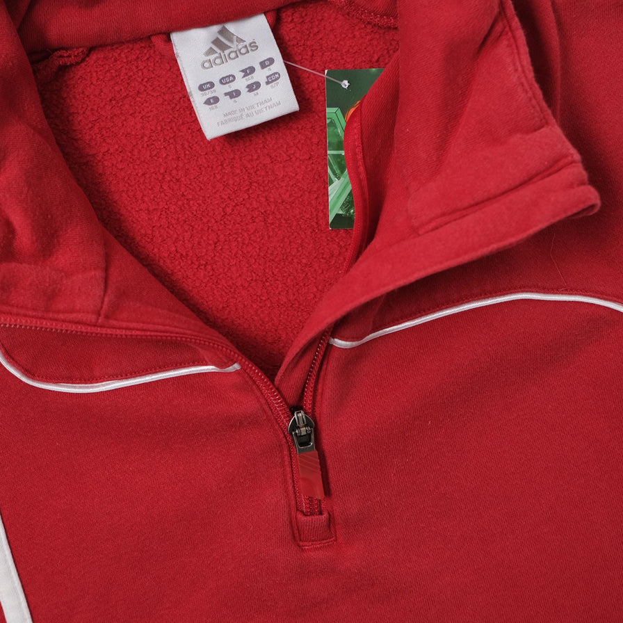 adidas Q-Zip Sweater Small 