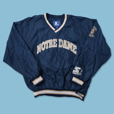 Vintage Starter Notre Dame Windbreaker XLarge 