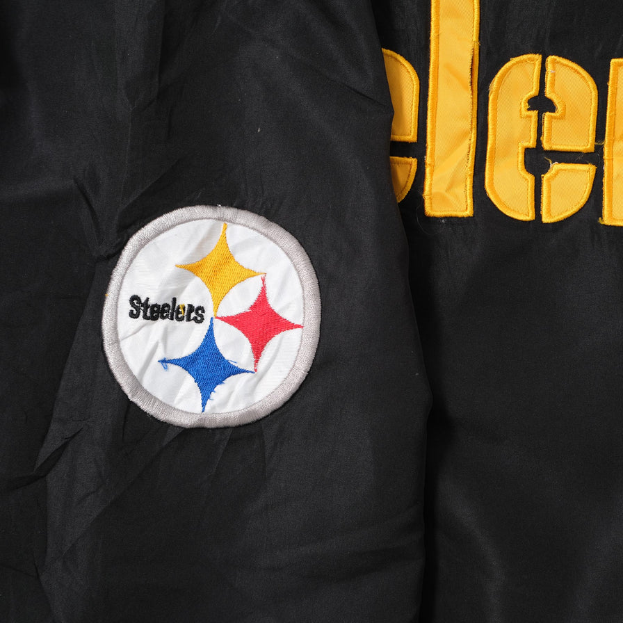 Vintage Pittsburgh Steelers Windbreaker Large 