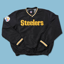 Vintage Pittsburgh Steelers Windbreaker Large 