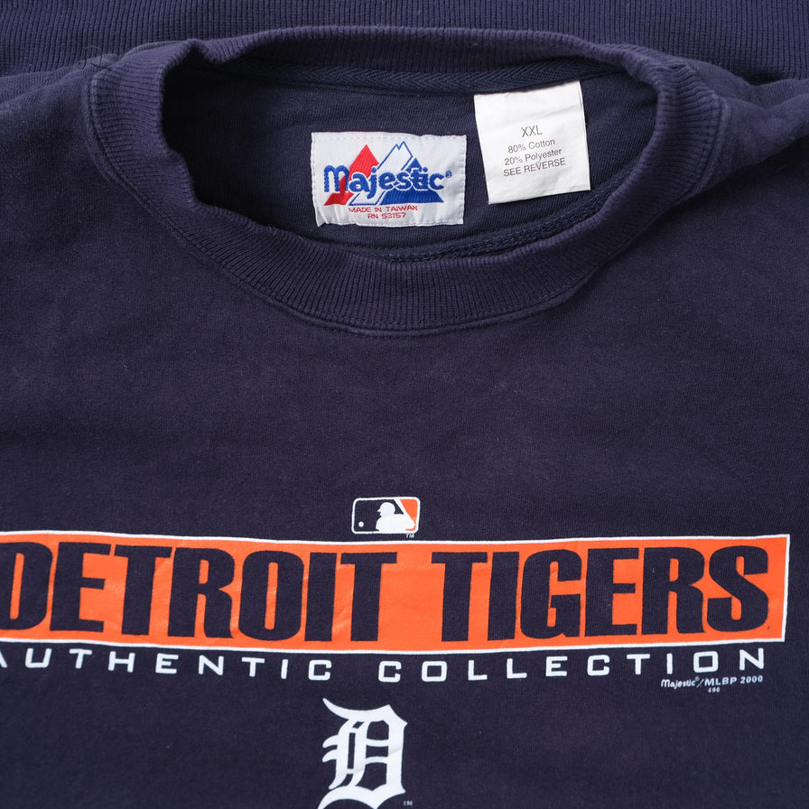 Vintage 2000 Detroit Tigers Sweater XXLarge 