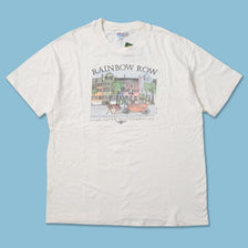 Vintage 1995 Rainbow Row T-Shirt XLarge 
