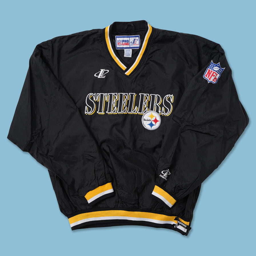 Vintage Pittsburgh Steelers Windbreaker Large 