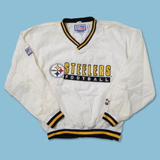Vintage Starter Pittsburgh Steelers Windbreaker Large 