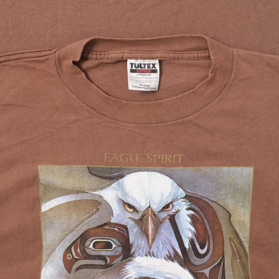 Vintage Eagle Spirit T-Shirt XLarge 
