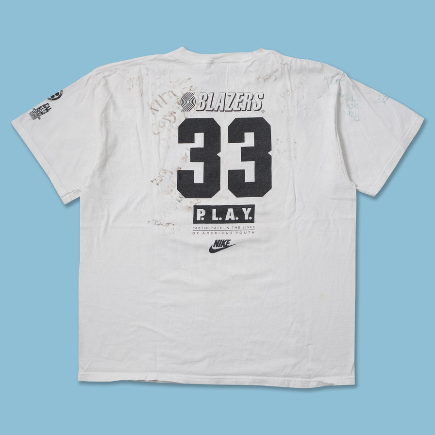 Vintage Nike Blazers T-Shirt Large 