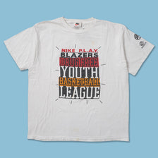 Vintage Nike Blazers T-Shirt Large 