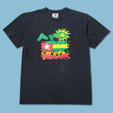 Vintage Nike Togo African Sports T-Shirt Small 