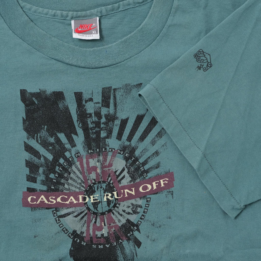 Vintage Nike 1992 Cascade Run Off T-Shirt XLarge 