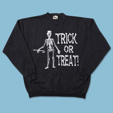 Vintage Trick Or Treat Sweater XLarge 