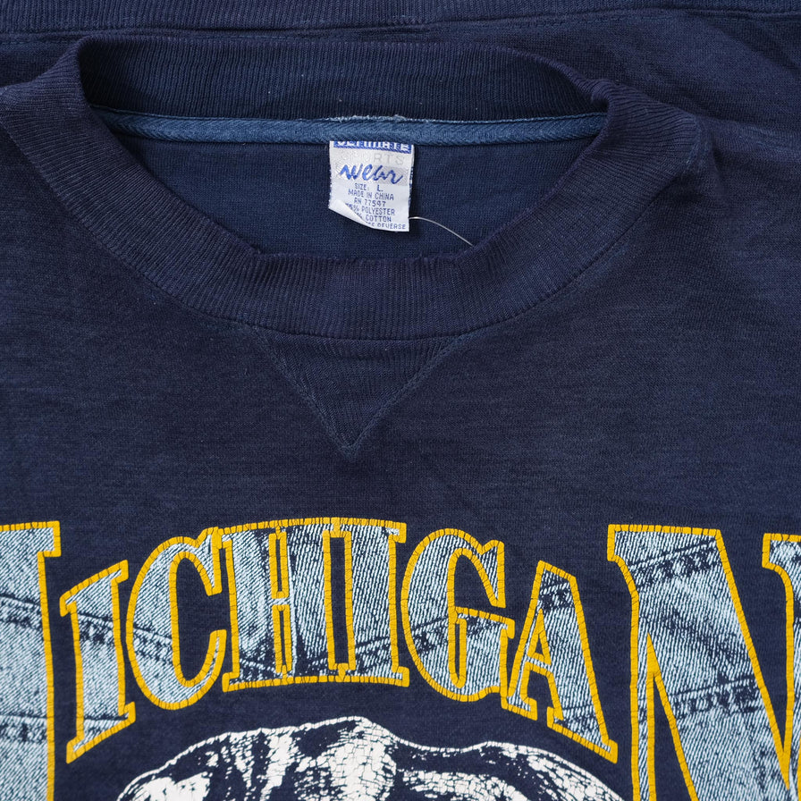 Vintage Michigan Wolverines Sweater Large 