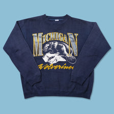 Vintage Michigan Wolverines Sweater Large 